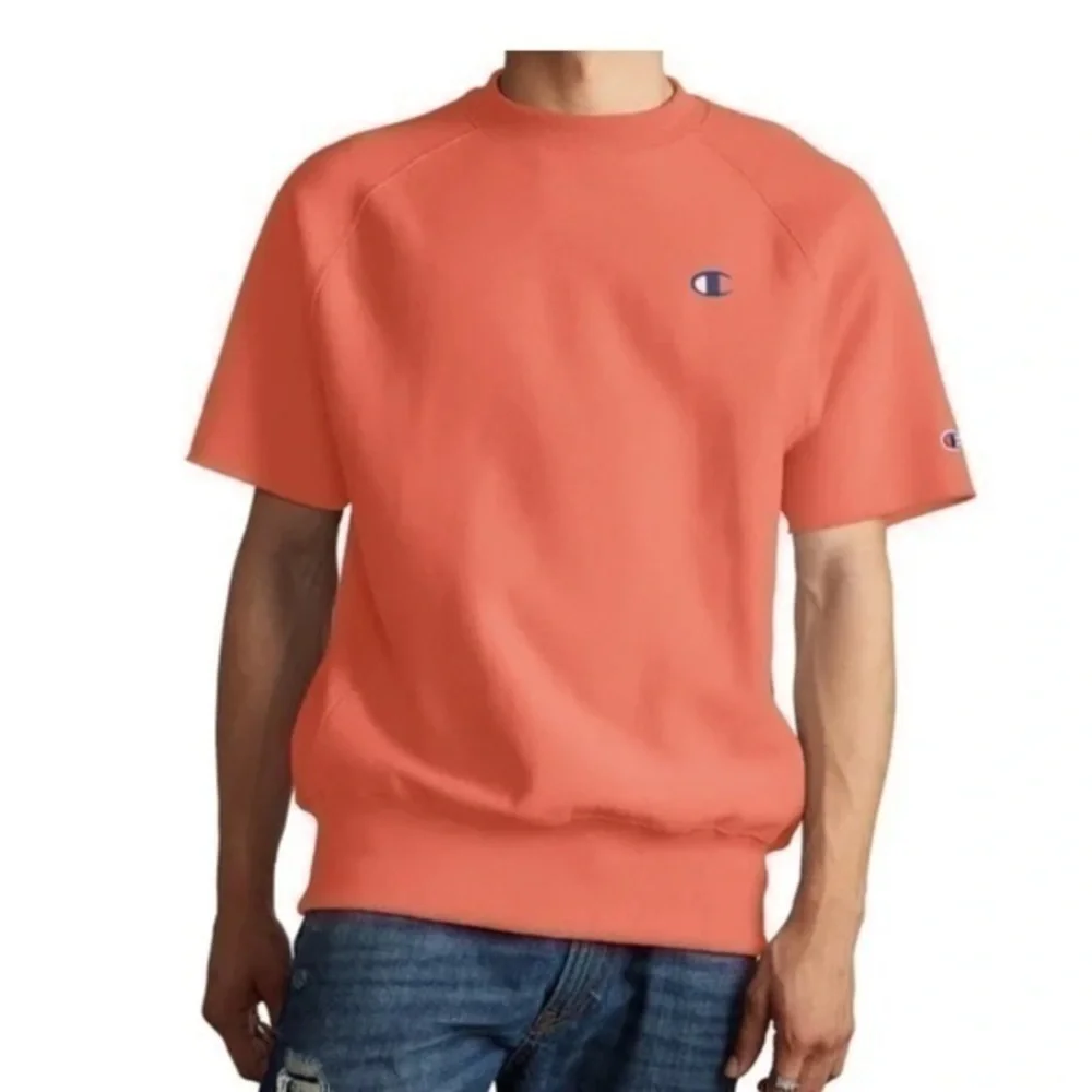 Champions Reverse Weave Short Sleeve Sweatshirt - Picture 1 of 7